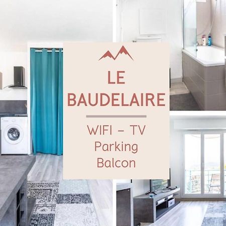 Le Baudelaire - Cosy Studio Et Parking A 그르노블 외부 사진